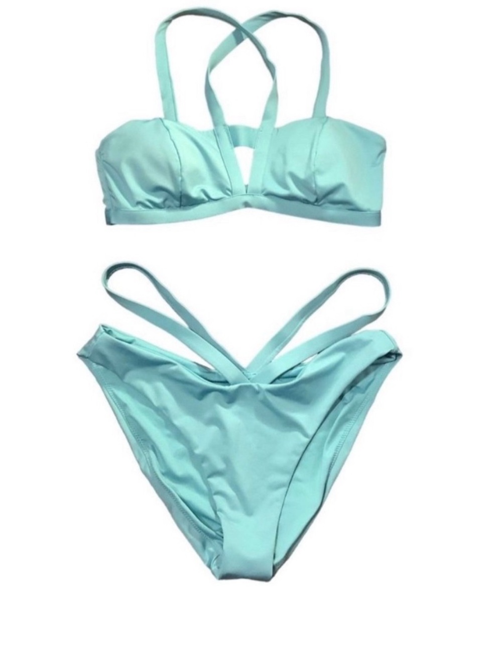 Victoria's Secret turquoise bikini set